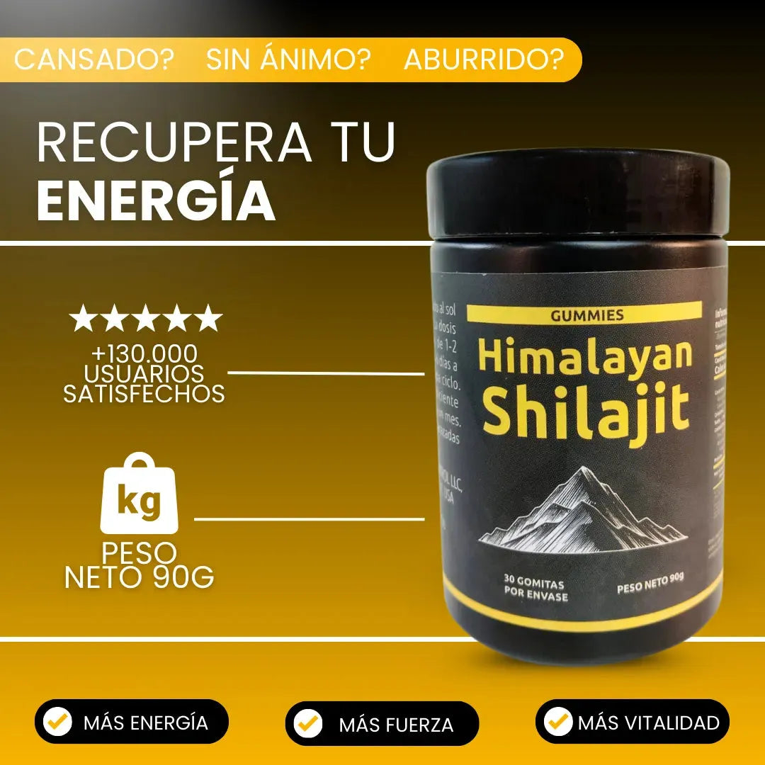 Shilajit Vital Gummies - Energía Ancestral en Cada Bocado