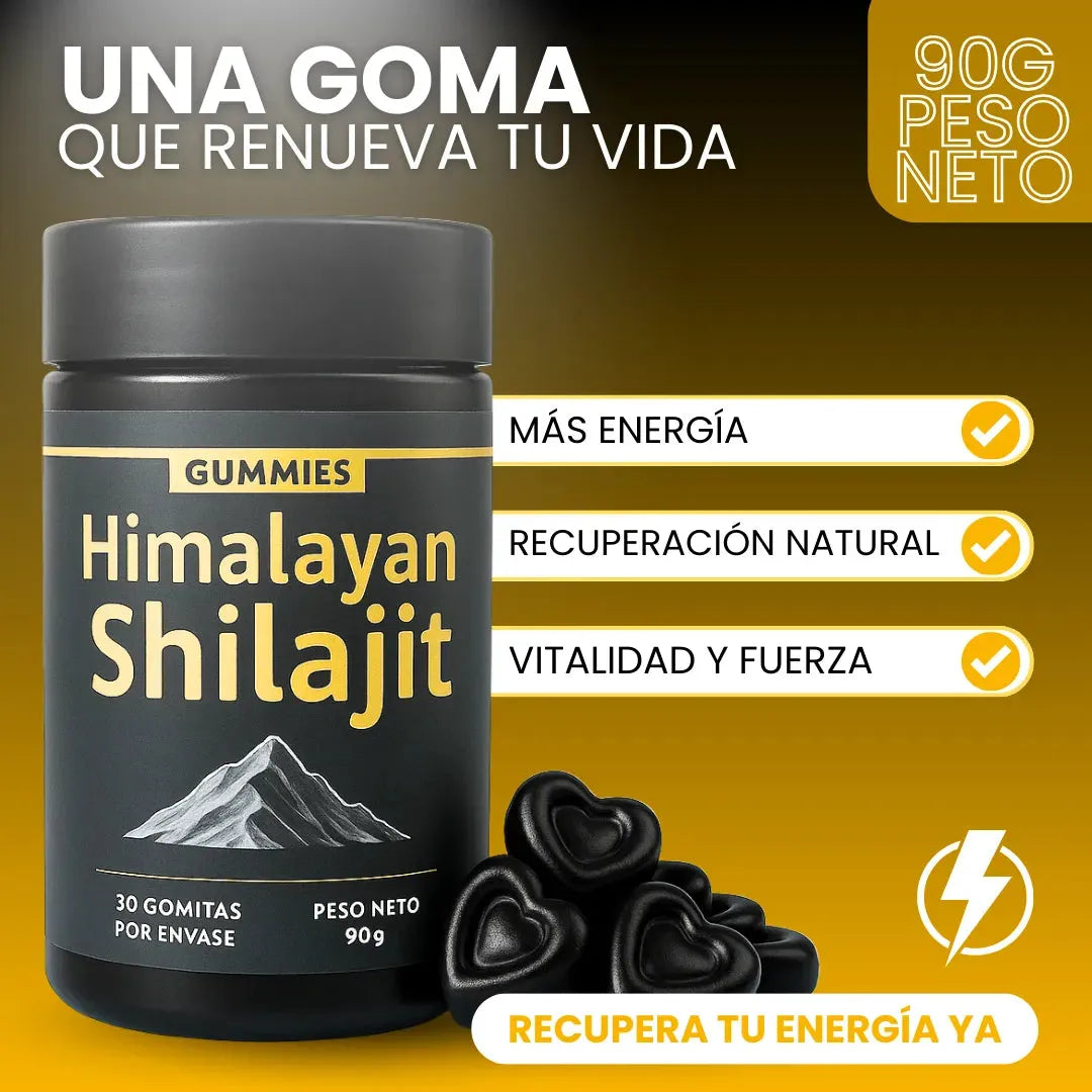 Shilajit Vital Gummies - Energía Ancestral en Cada Bocado