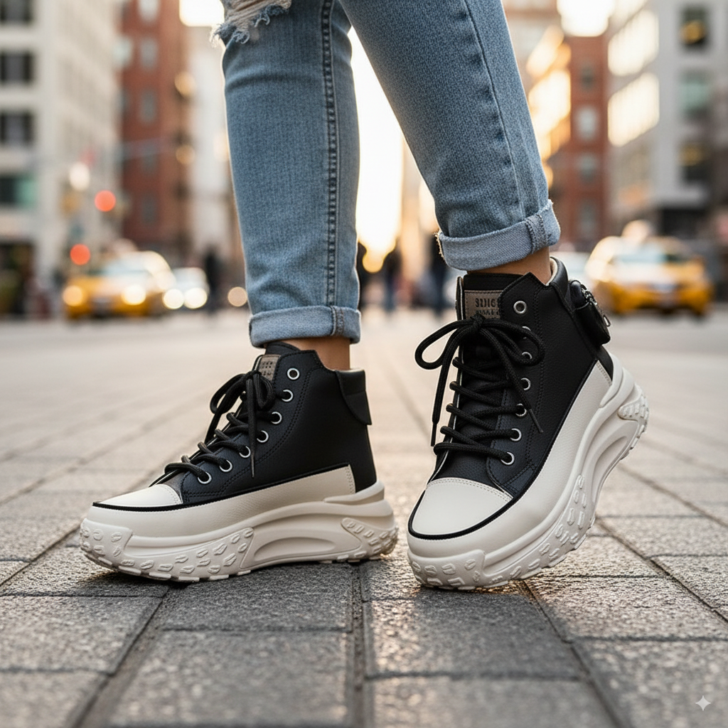 Bota Titan Rise – Conquista tu parche con flow urbano.