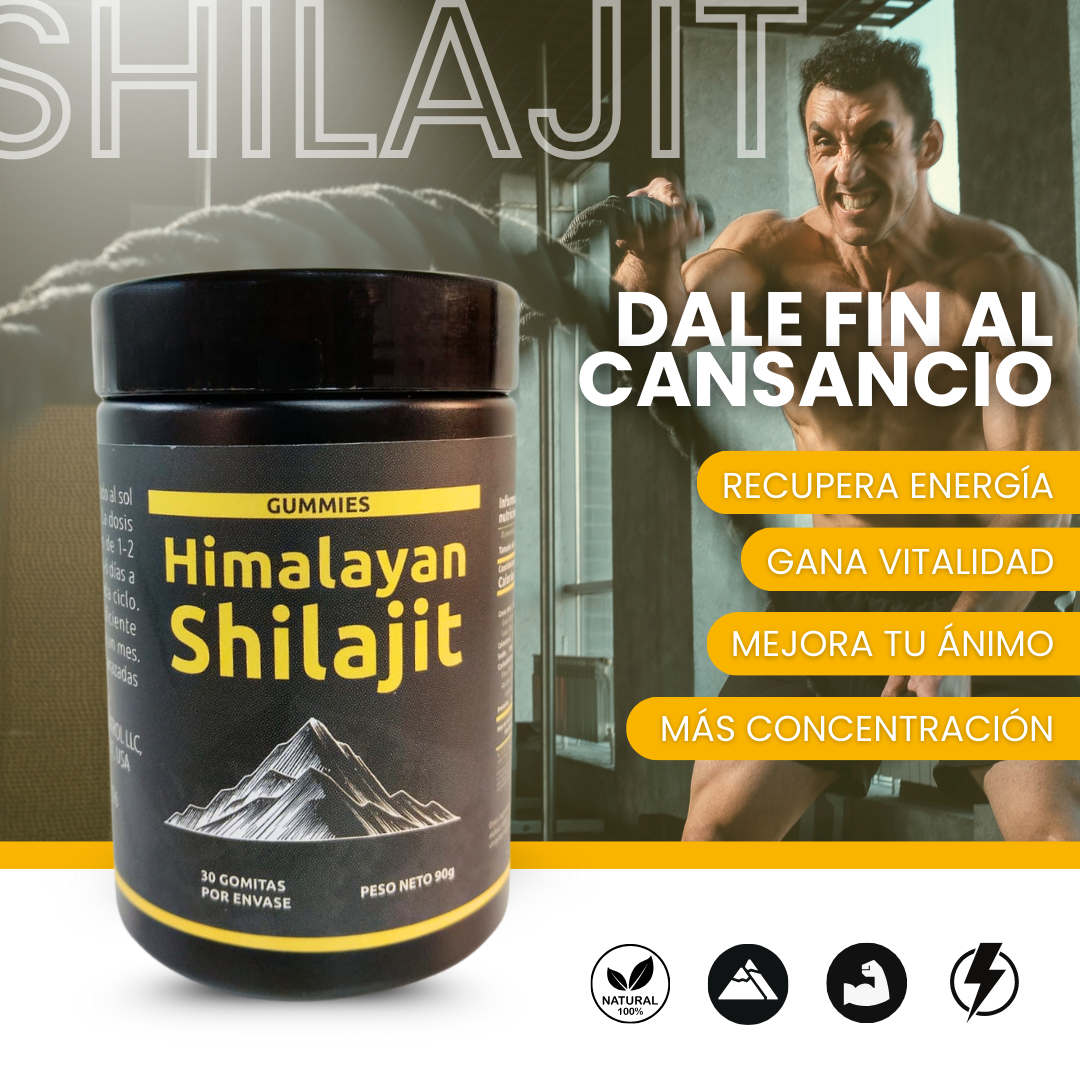 Shilajit Vital Gummies - Energía Ancestral en Cada Bocado