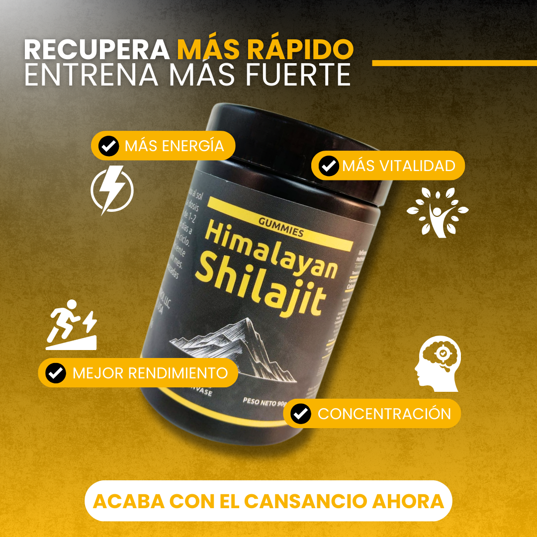 Shilajit Vital Gummies - Energía Ancestral en Cada Bocado