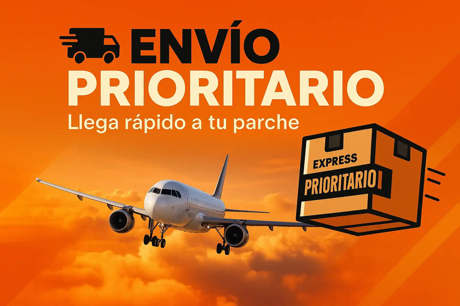 Entrega Exprés⚡ – Recíbelo en tiempo récord