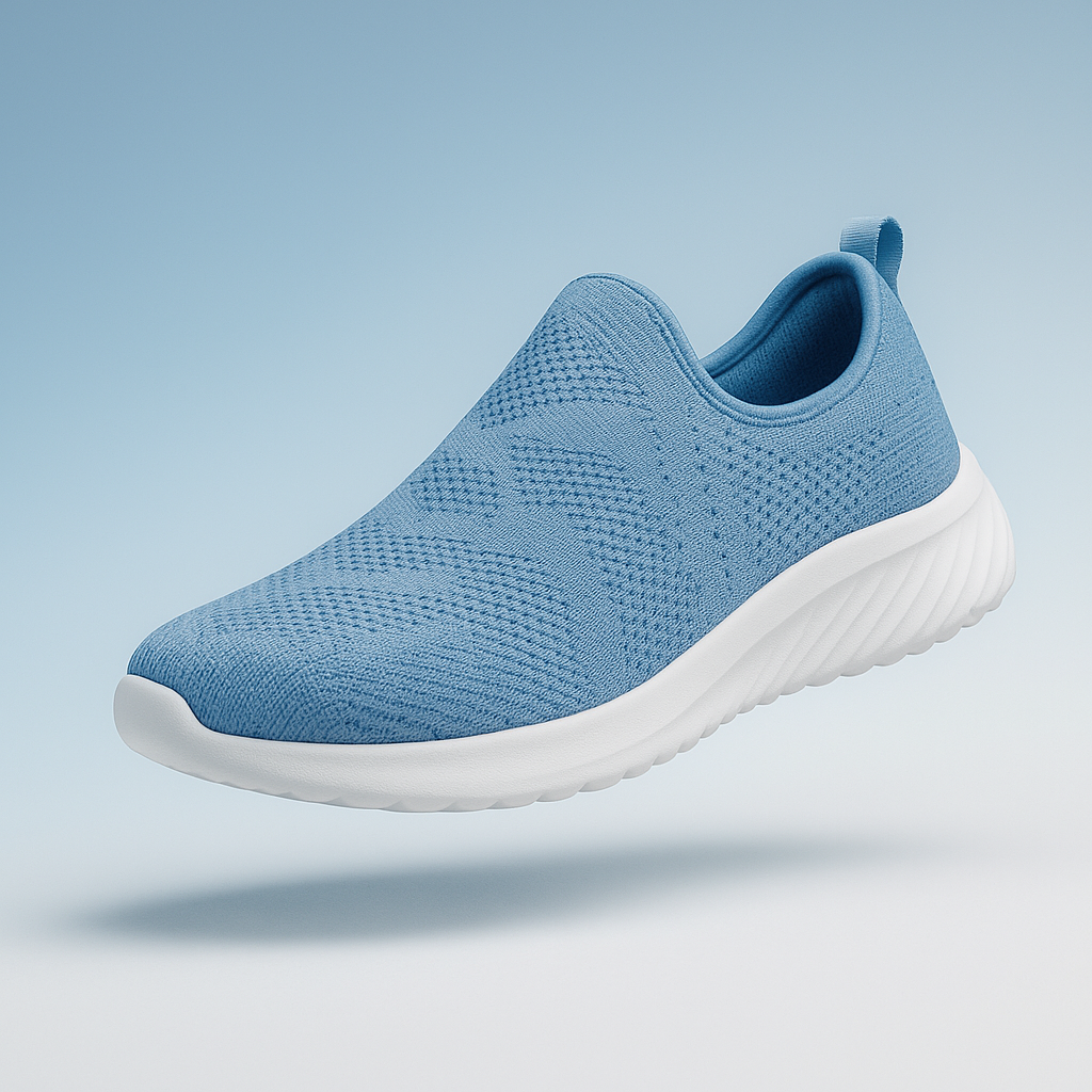 Tenis CityMesh Flux: Camina liviana, luce brutal con tu parche.