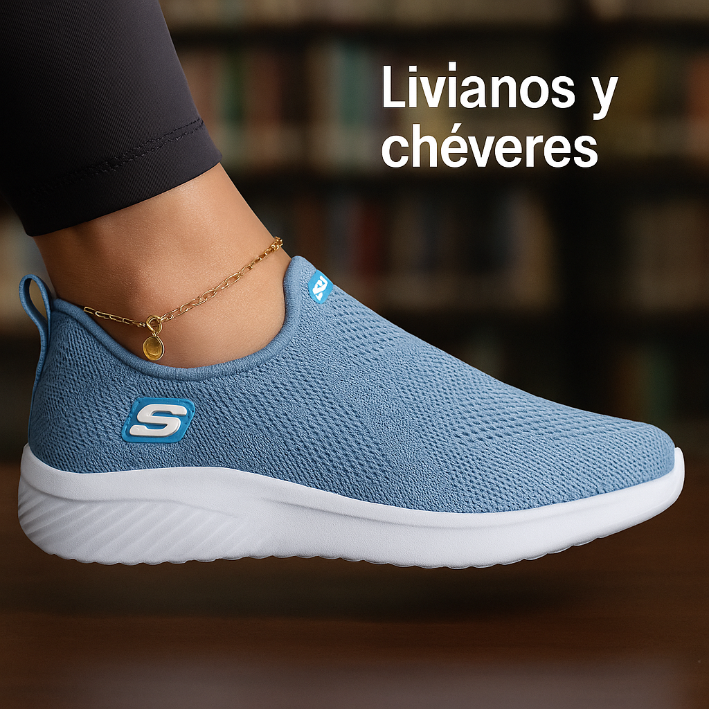 Tenis CityMesh Flux: Camina liviana, luce brutal con tu parche.