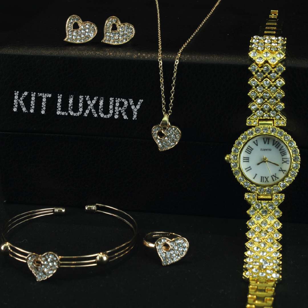 KIT LUXURY DAMA RELOJ