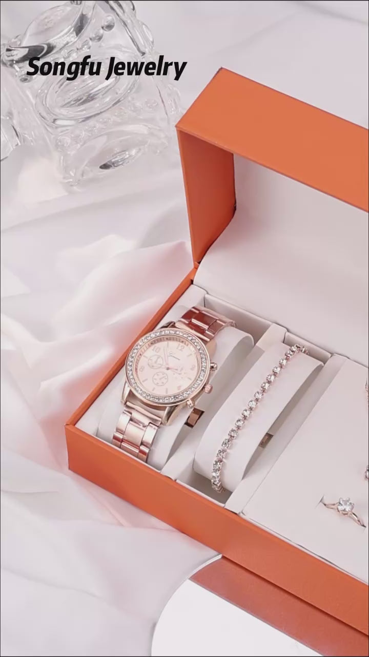 KIT LUXURY DAMA RELOJ